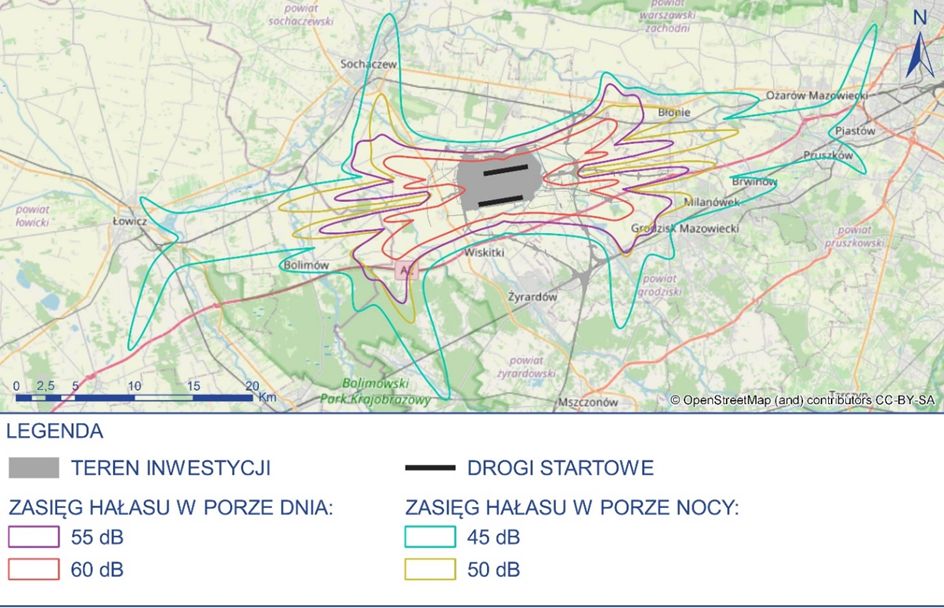 Hałas wokół lotniska